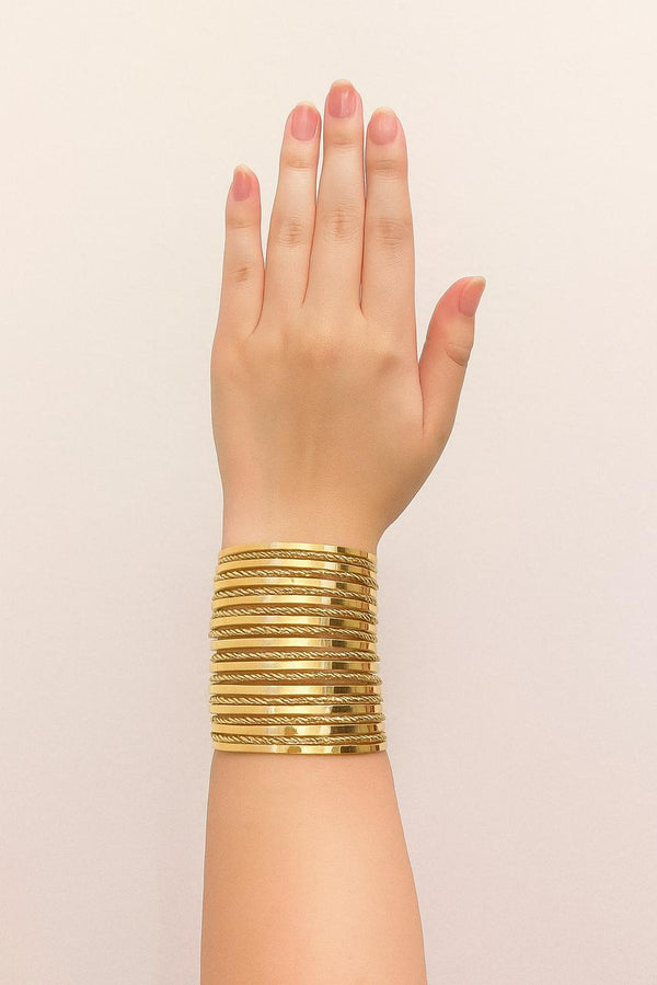 Classic Stacked Bracelet BR-2