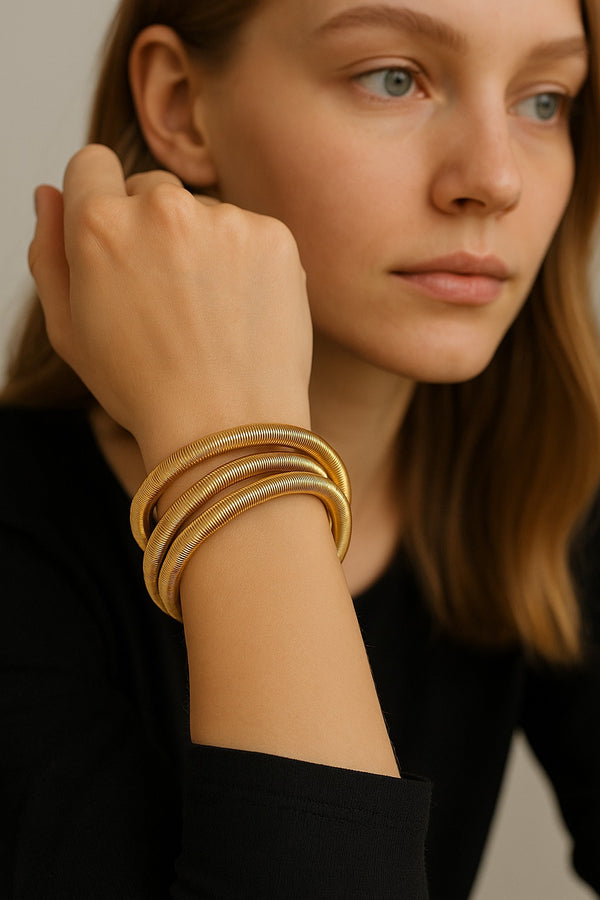Triple Coil Bracelet – BR-25