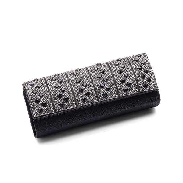 Elegant Bag With Shiny Beads on Front-VS-29