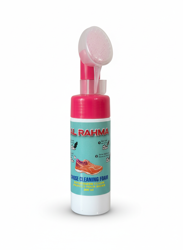 Shoe Cleaning Foam is a fast and effective solution