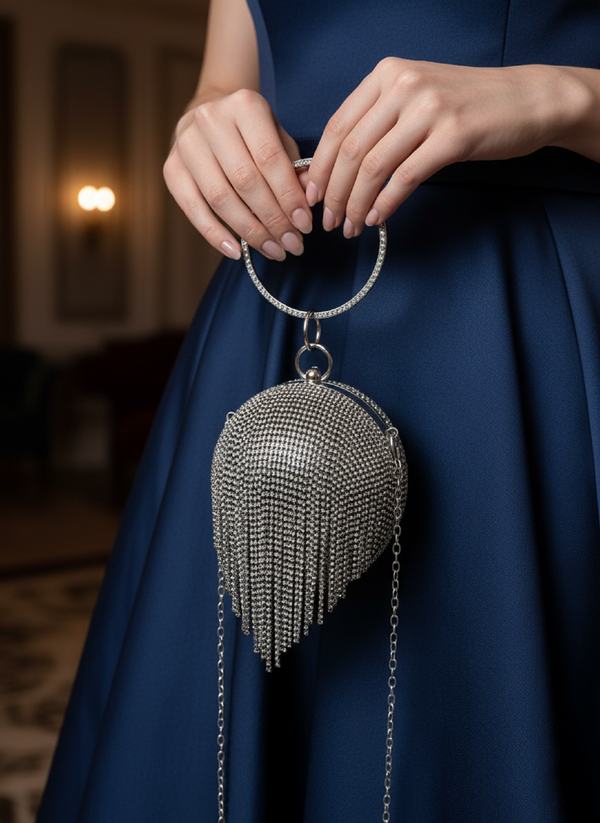 Luxury Bag Dazzling Round VS-18