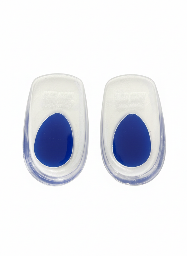 Medical-grade silicone heel cushions