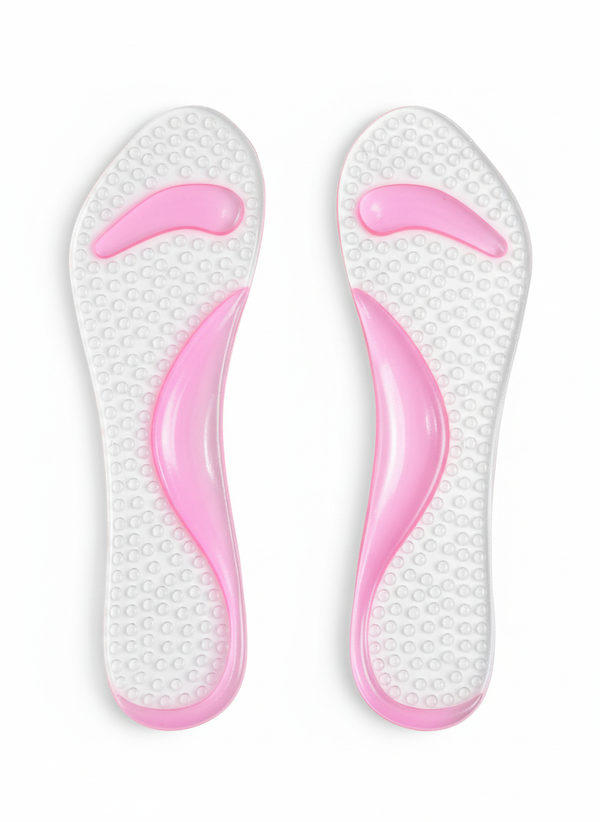 A specially designed medical insole for flat feet