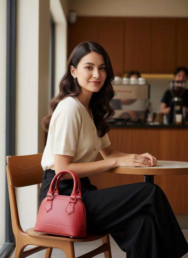 Mini bag with elegant details and perfect size BA-36