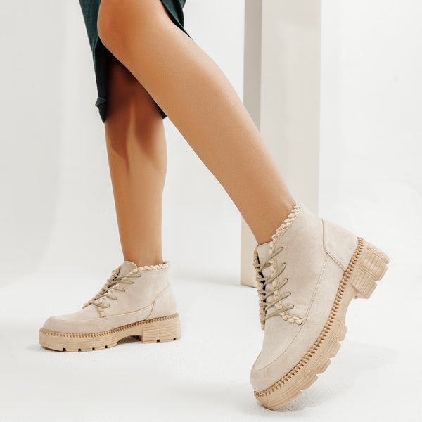 Ankle Boot Flat Suede Z-2