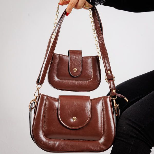 SMALL LEATHER HAND BAG BG-5