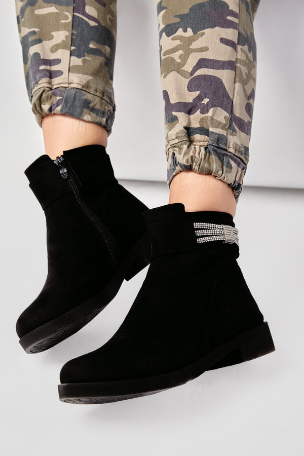 Ankle Boot Flat Suede Z-3