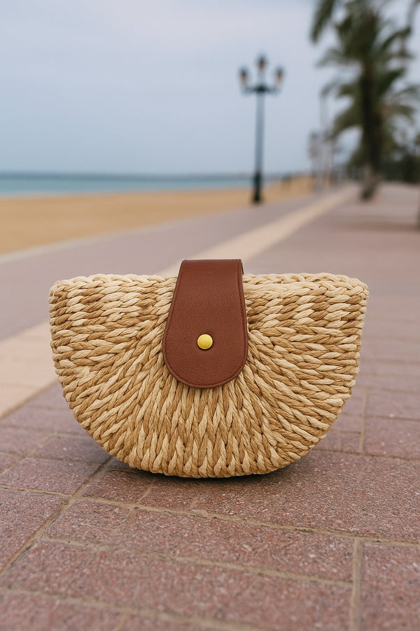 Crossbody Straw Bag BA-17