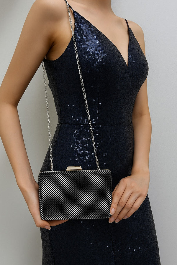 Clutch Bag Luxury Covered in Shiny Beads-VS-34