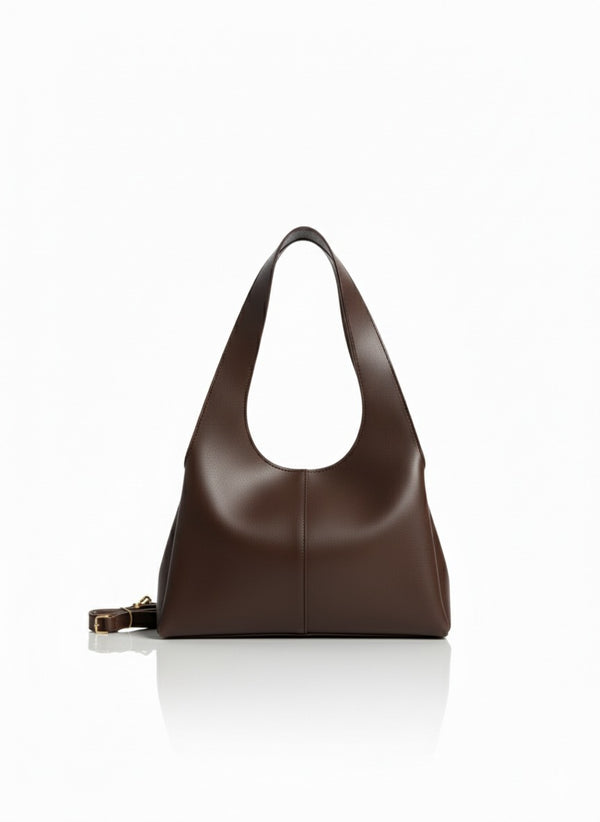 Leather shoulder bag stylish spacious BA-19