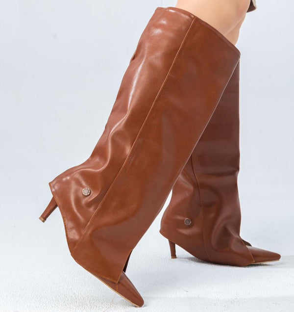 HEELS BOOT LEATHER CLASSIC  B-36